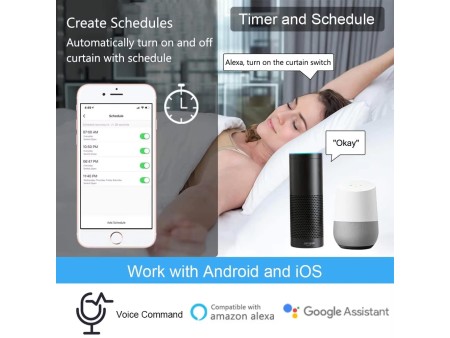 Tuya Zigbee 3.0 Smart Switch 16A Mini Module DIY 2 Way Control Smart Home Relay Automation Breaker works with Alexa Google Home